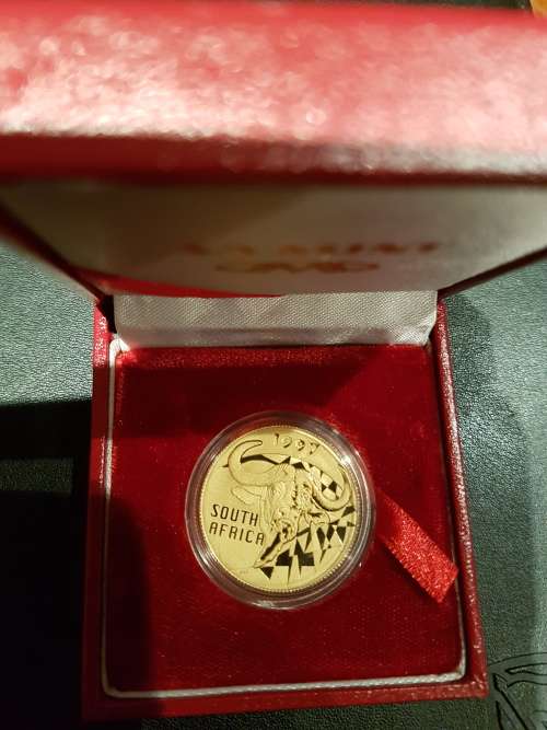 1997 NATURA BUFFALO 1/2 Oz PROOF GOLD COIN