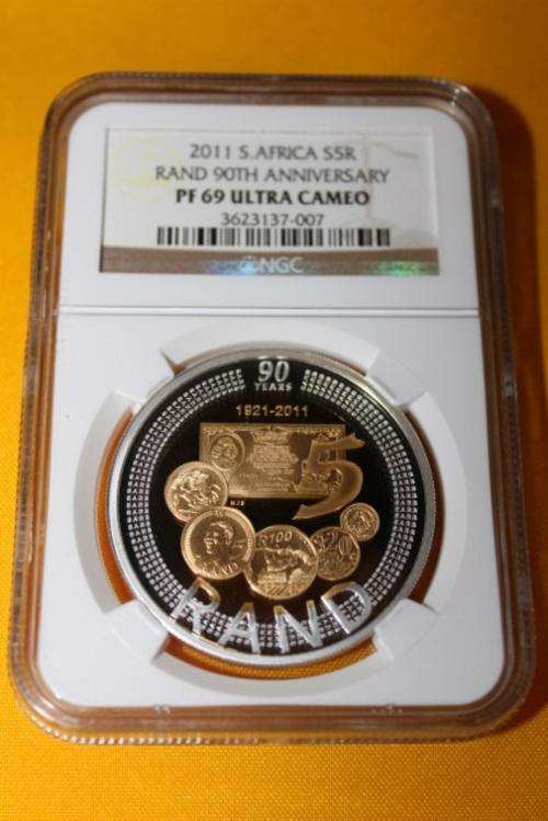 2011 SARB S5R GRADED 9\PF 69 BY NGC