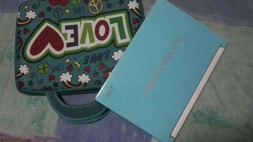 Pretty Blue Acer One Happy Netbook for sale