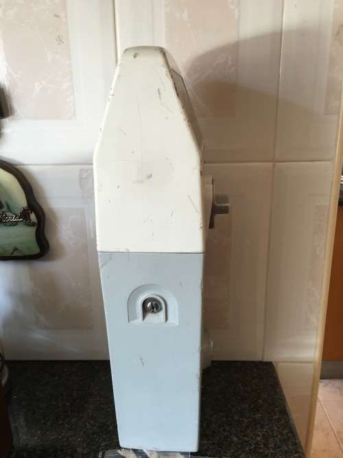 GERMAN "KIENZLE" PARKING METER ON STAND - CARLTONVILLE JHBG - WORKING WITH COINS