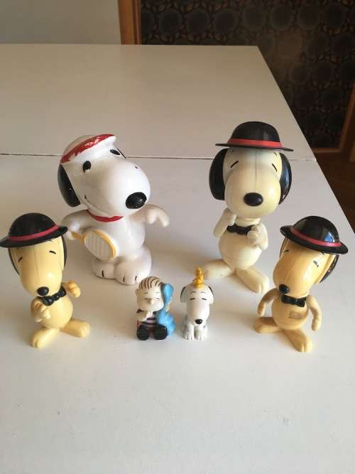 PEANUTS SNOOPY CHARACTERS GROUP X 6