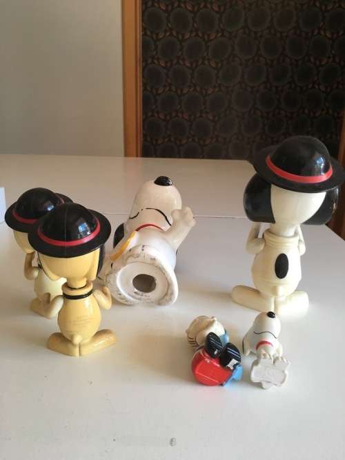 PEANUTS SNOOPY CHARACTERS GROUP X 6