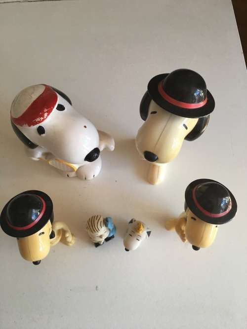 PEANUTS SNOOPY CHARACTERS GROUP X 6