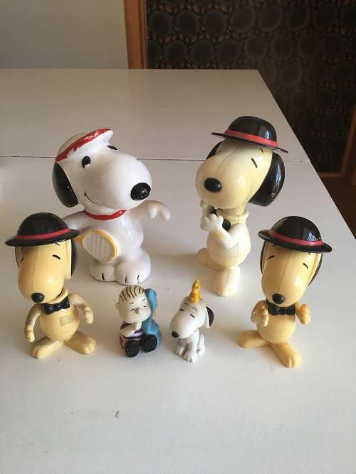 PEANUTS SNOOPY CHARACTERS GROUP X 6