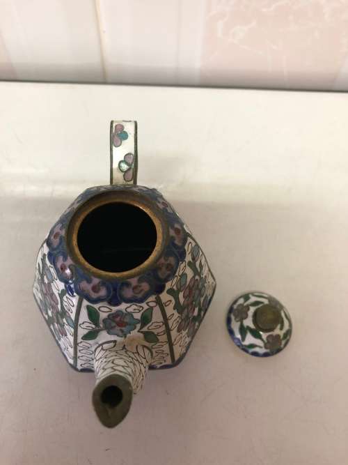 CLOISSONE MINIATURE TEAPOT