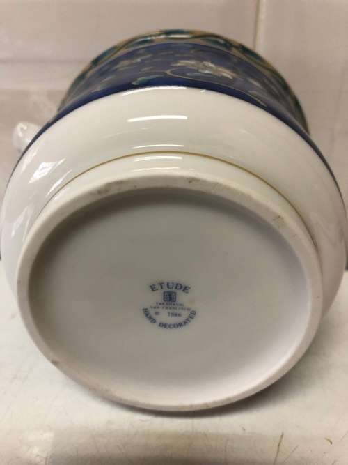 ETUDE TAKAHASHI SAN FRANCISCO C 1986 PORCELAIN ICE BUCKET