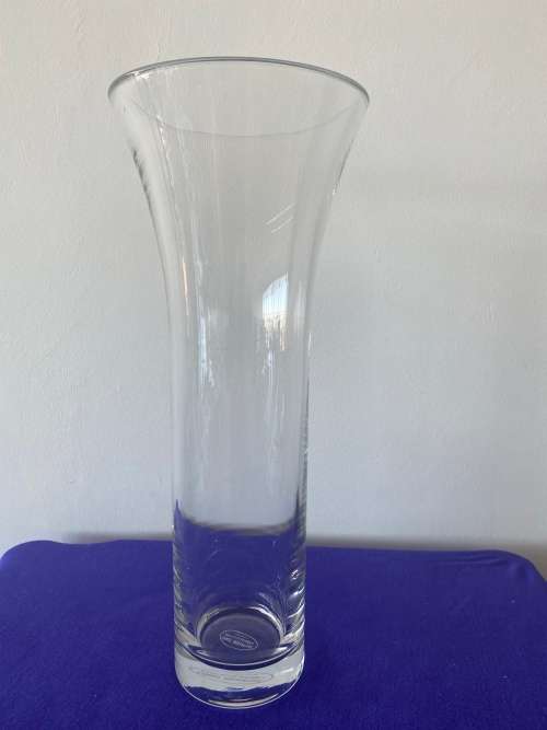 ERNST ROSENTHAL GERMAN CRYSTAL LARGE STUDIO VASE