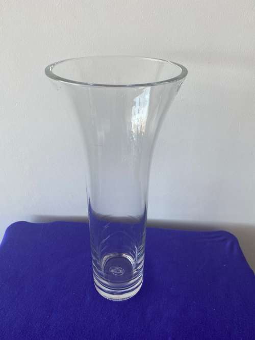 ERNST ROSENTHAL GERMAN CRYSTAL LARGE STUDIO VASE