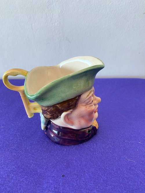 BESWICK ENGLAND ART DECO `MR VARDEN` HANDPAINTED CHARACTER TOBY JUG