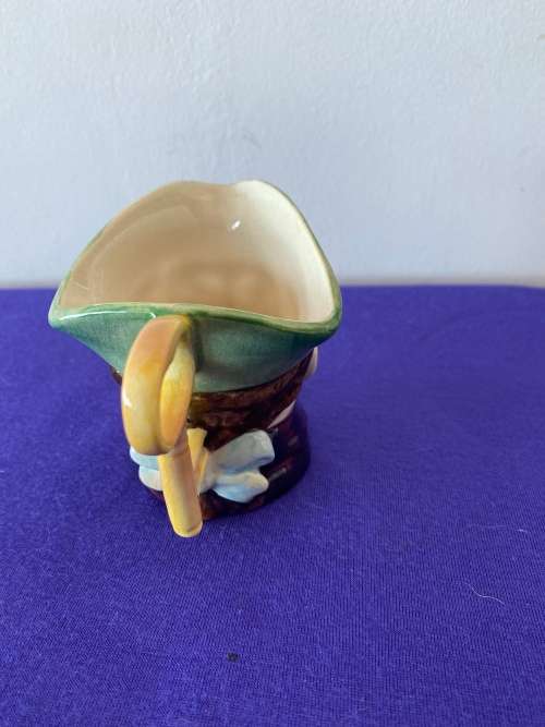 BESWICK ENGLAND ART DECO `MR VARDEN` HANDPAINTED CHARACTER TOBY JUG