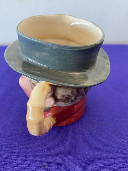 BESWICK ENGLAND MR PICKWICK CIRCA 1954 HANDPAINTED TOBY CREAMER JUG