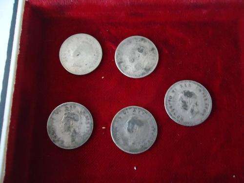 TICKY SILVER COINS - GEORGE VI - 1939 - 1945