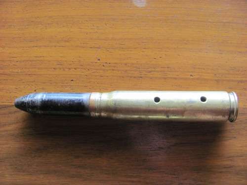 Cartridge 20x110mm Rimless deactivated 1951