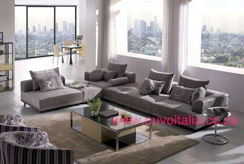 NUVO Italia ASTRATTO Collection - Fabric Lounge Suites ***R500 Discounted Delivery