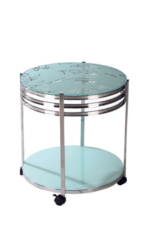 End Table with Wheels