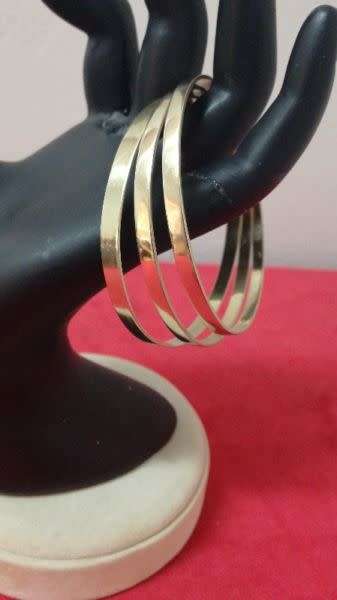 Vintage 9ct bangles