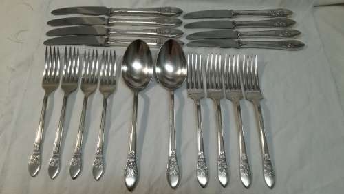 Vintage Angora cutlery set
