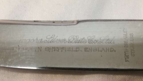 Vintage Angora cutlery set