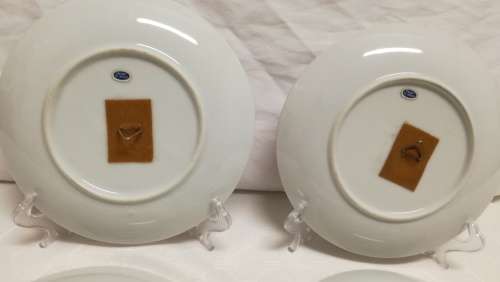 Vintage Imari Japanese plates