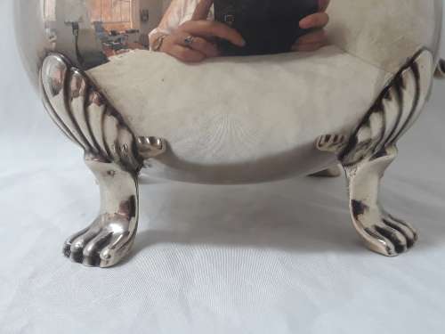Vintage silver plate water pitcher