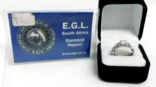 Van Deijl Platinum and diamond ring