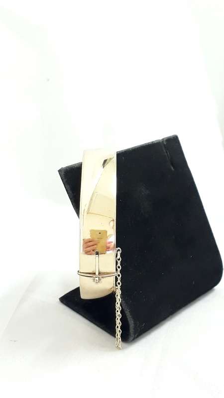 Vintage 9ct gold Metal Core bangle