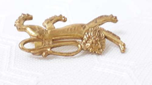 1968 British Lions rugby tour brass pin