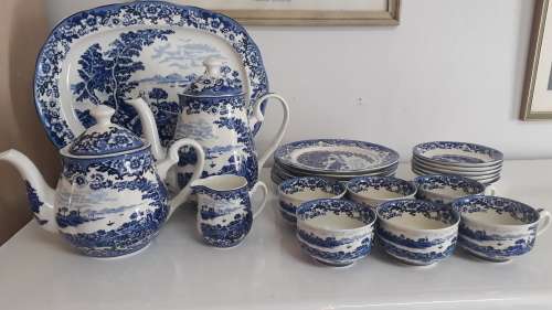 Vintage William James Pastoral Symphony teaset