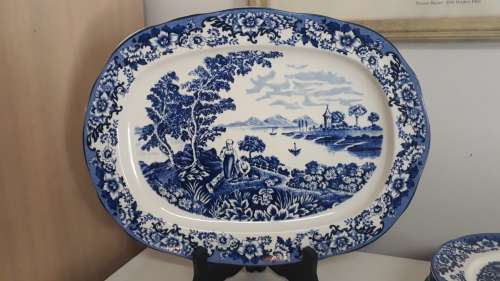 Vintage William James Pastoral Symphony teaset