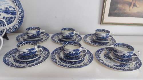 Vintage William James Pastoral Symphony teaset
