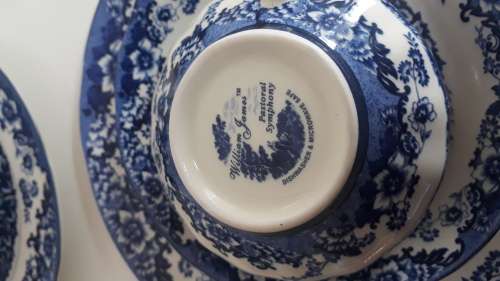 Vintage William James Pastoral Symphony teaset