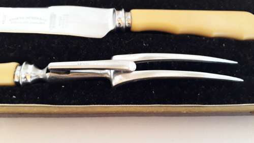 Antique Stokes Ayres and Co carving set