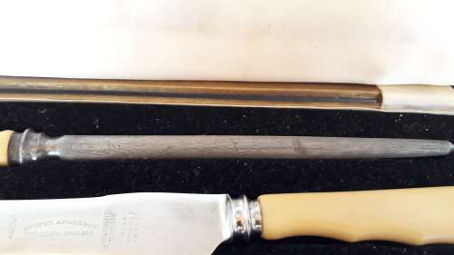Antique Stokes Ayres and Co carving set