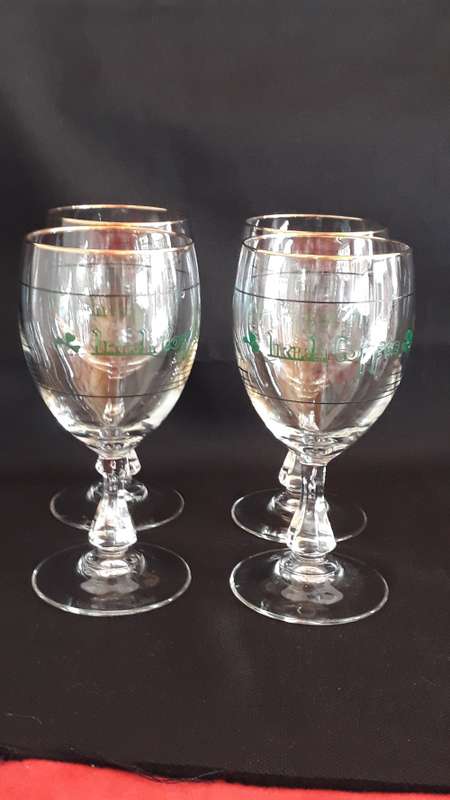 Vintage Irish Coffee glasses