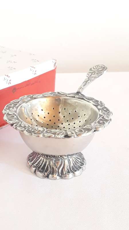 Vintage Dutch tea strainer-Holland-boxed