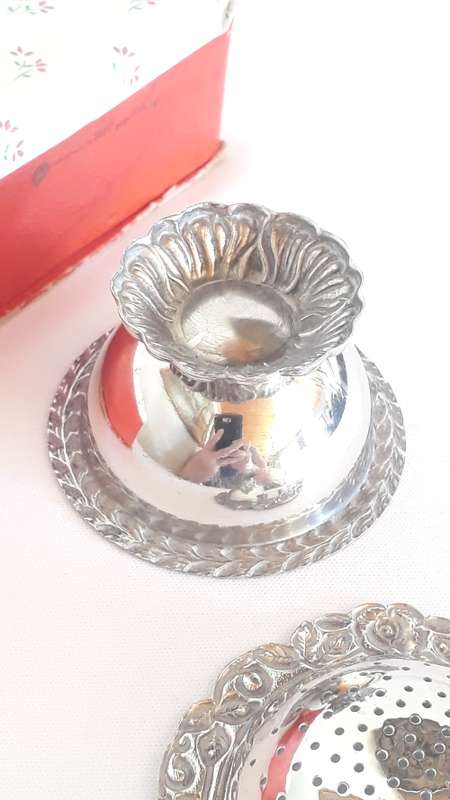 Vintage Dutch tea strainer-Holland-boxed