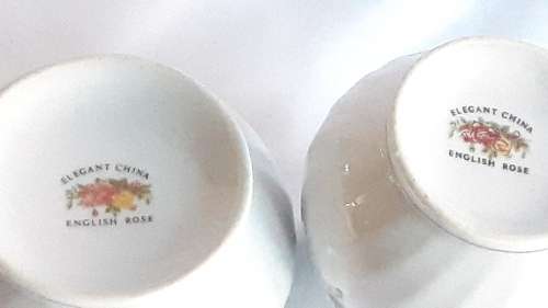 Vintage Elegant China `English Rose` set