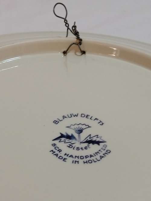 Vintage Delft Blauw wall bowl