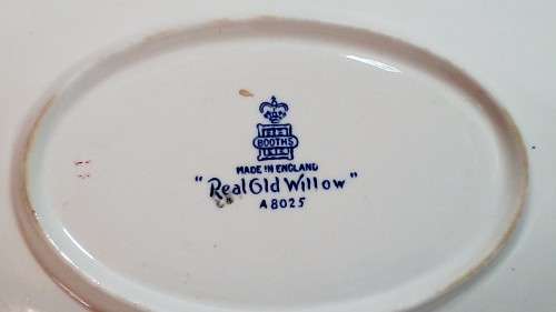 Vintage Booths `Real Old Willow` plate