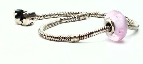 Sterling silver Pandora bracelet