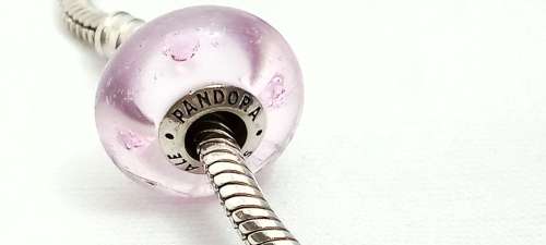 Sterling silver Pandora bracelet