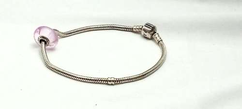 Sterling silver Pandora bracelet