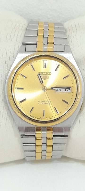 Seiko 5 automatic men`s dress watch