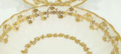 Antique Crown Derby bowls