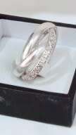 Sterling silver Russian wedding band