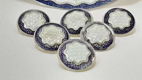 Antique Levi & Salaman sterling silver set