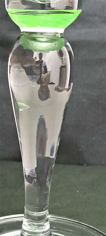 Vintage JM pedestal with bowl