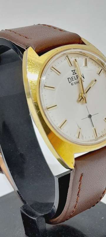 1960s Delfin Edox wind up men`s watch