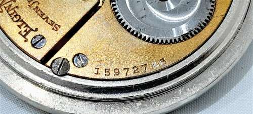 Antique Elgin National Watch co pocket watch