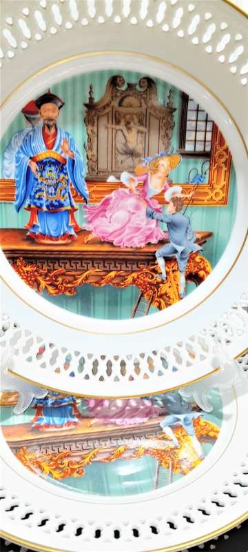 Vintage Bing & Grondal Hans Christian Andersen display wall plates